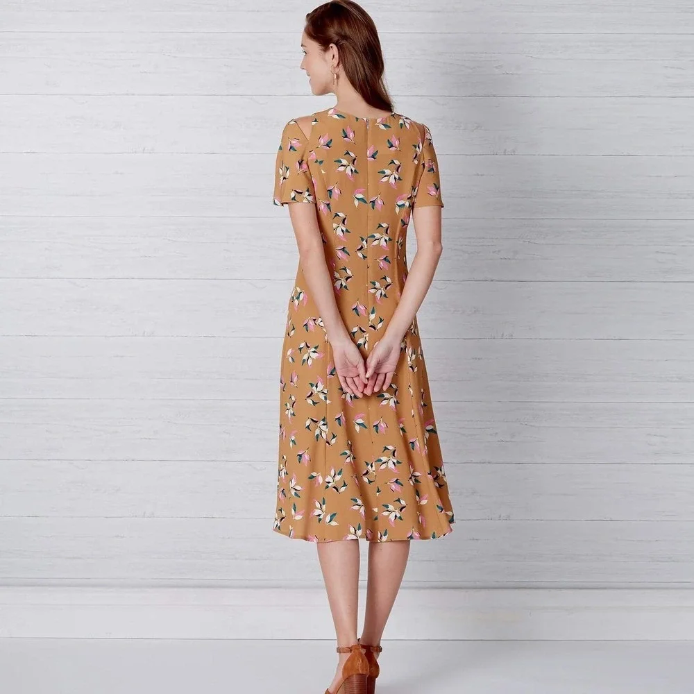 New Look Sewing Pattern 6652 R10531 Dress‎ Fit n Flare Misses Size 10-22